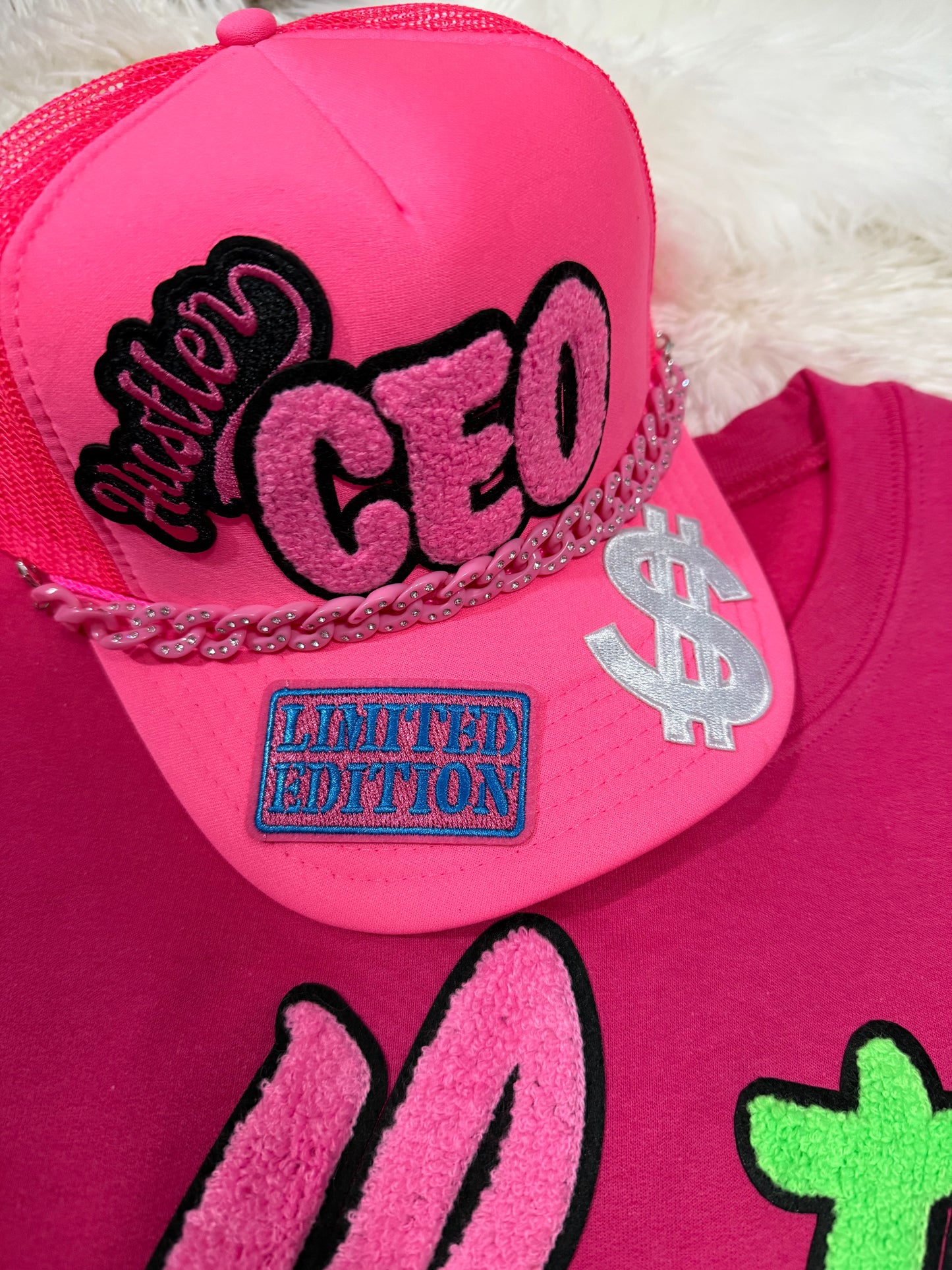 Hustle CEO Sweatshirt and Hat