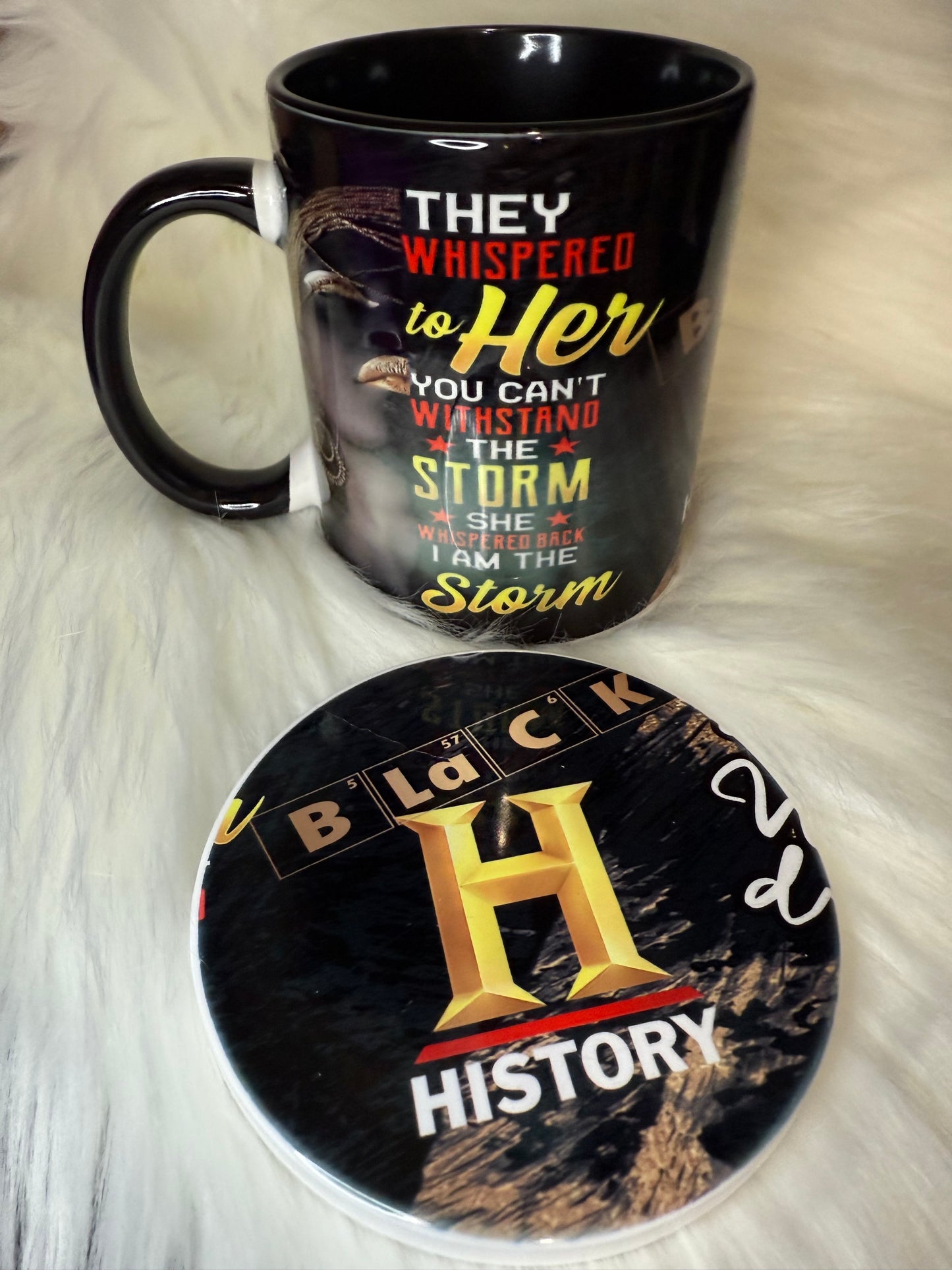 I Am the Storm coffee mug