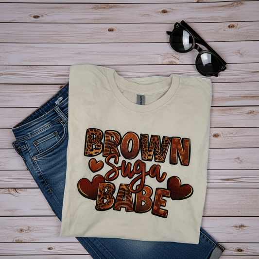 Brown Suga Babe tshirt