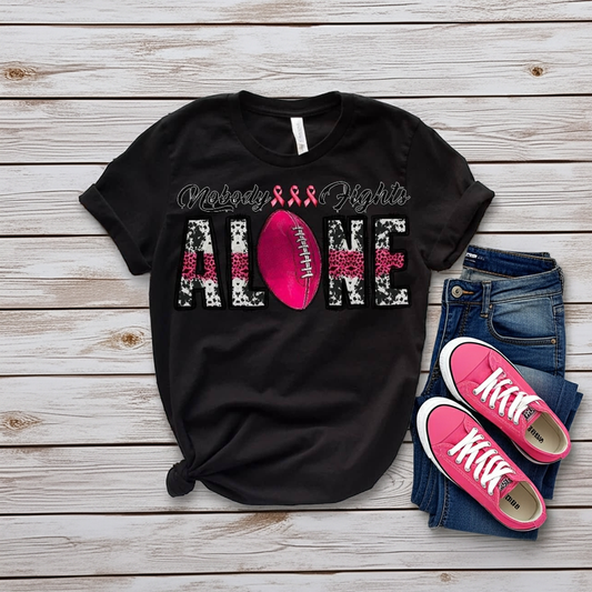 Nobody Fights Alone tshirt