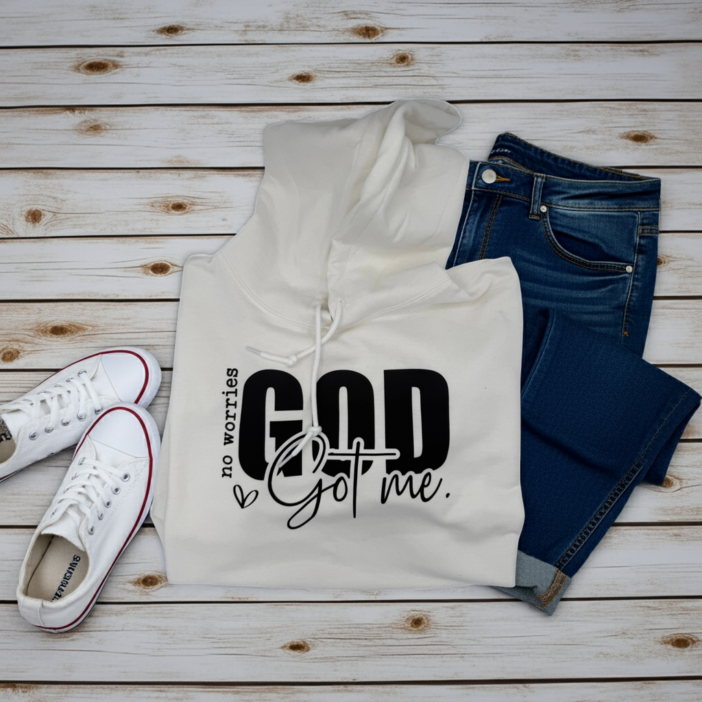 God Got Me sweatshirt