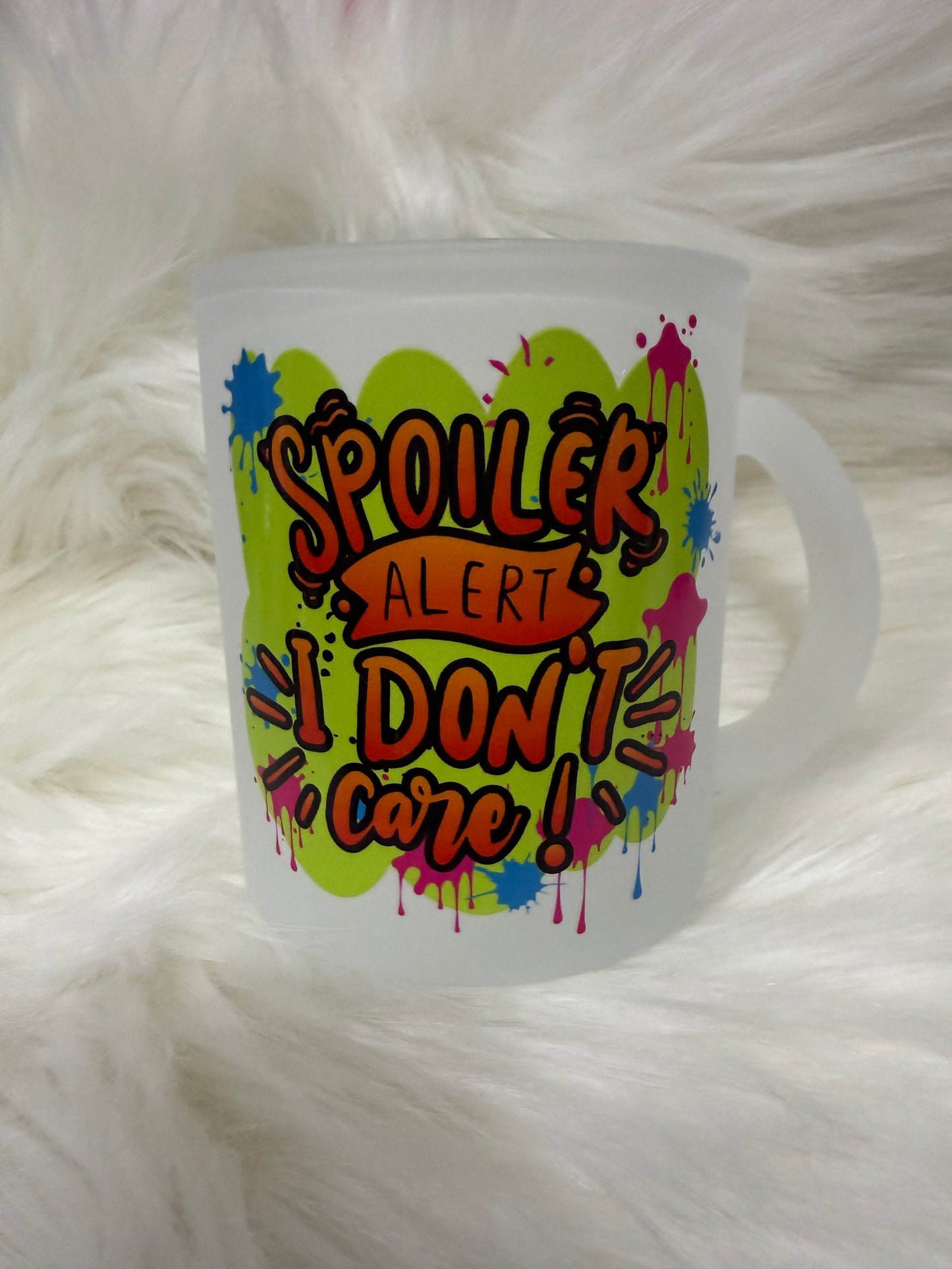 I Don’t Care mug