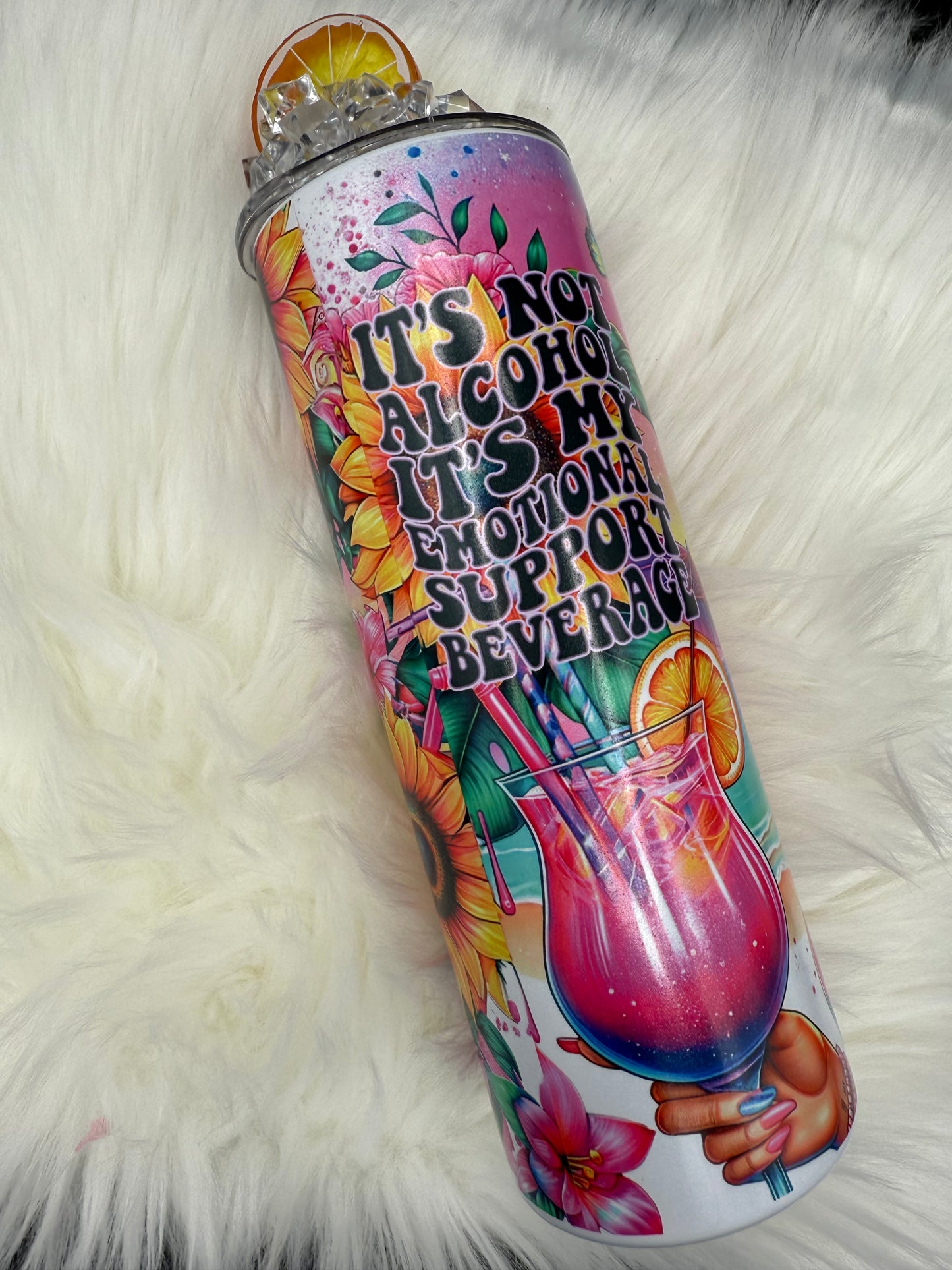 Emotional Support Beverage tumbler