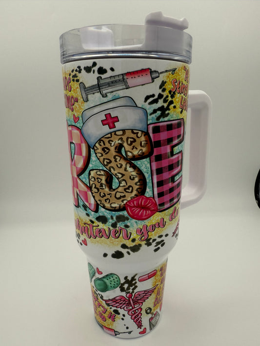 Nurse 40oz tumbler