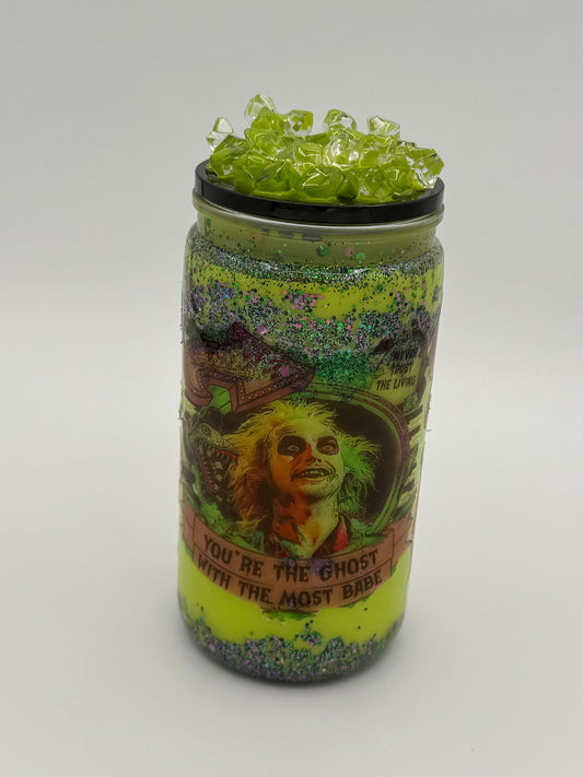 Beetle Themed Snow globe tumbler