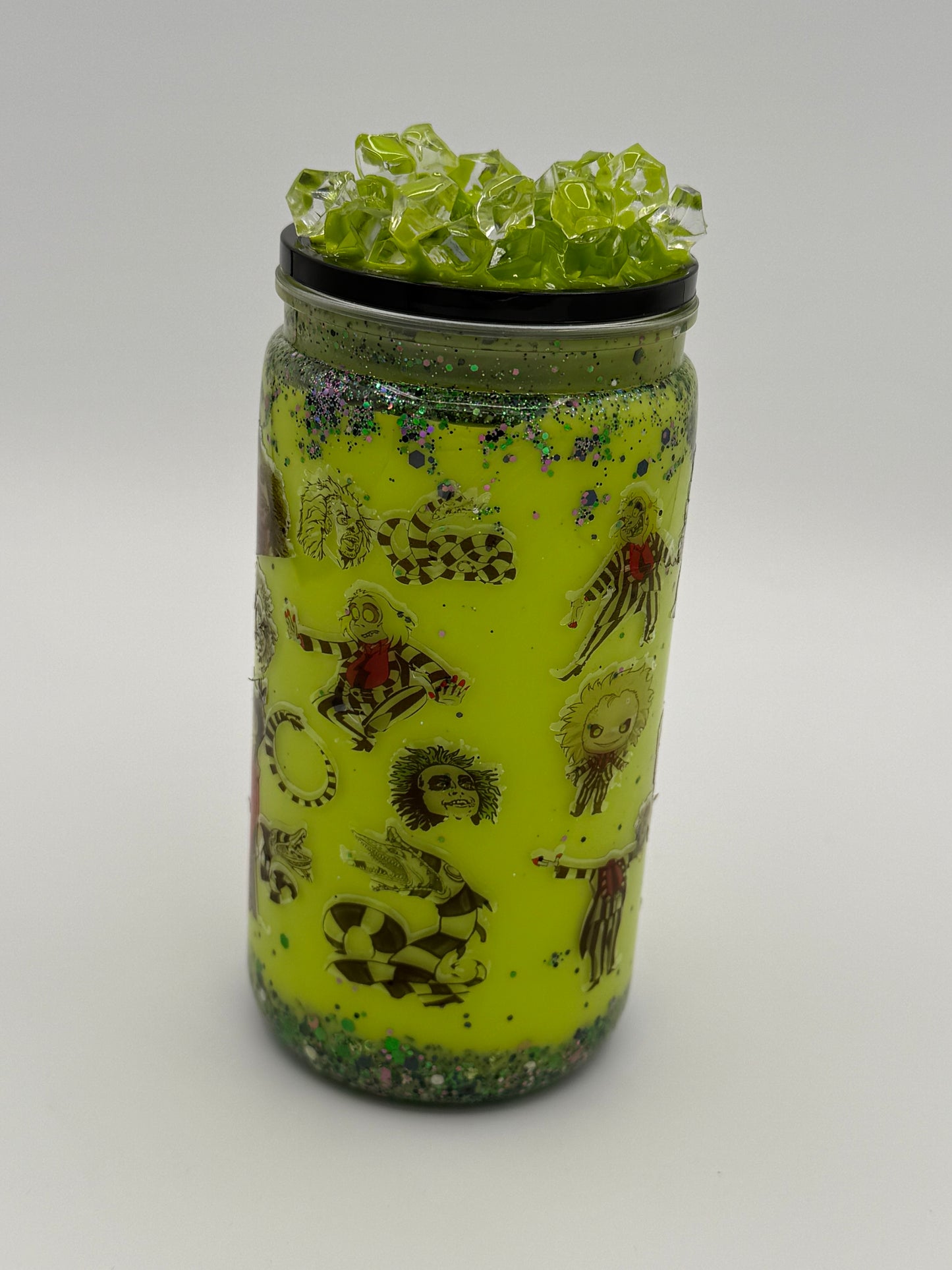 Beetle Themed Snow globe tumbler