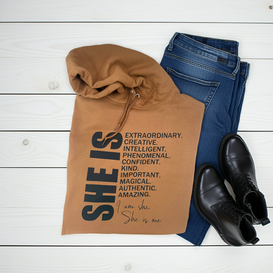 She Is Me I Am She hoodie